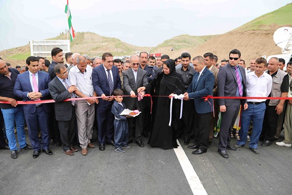 افتتاح جسر الشهيد شيركو شواني بكركوك